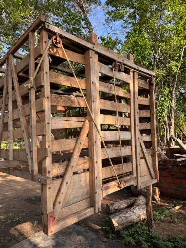 Grade carroceria boiadeiro para d20 d10 