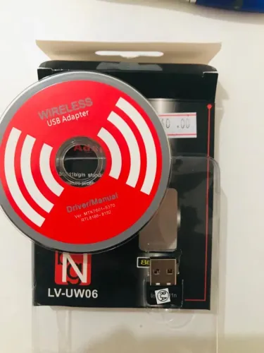 Mini Adaptador Wireless Wifi USB 2.0