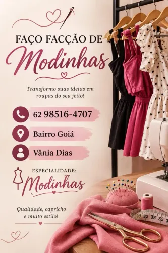 Faço facção de modinhas