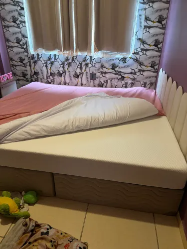 Cama king sem uso colchão lunna