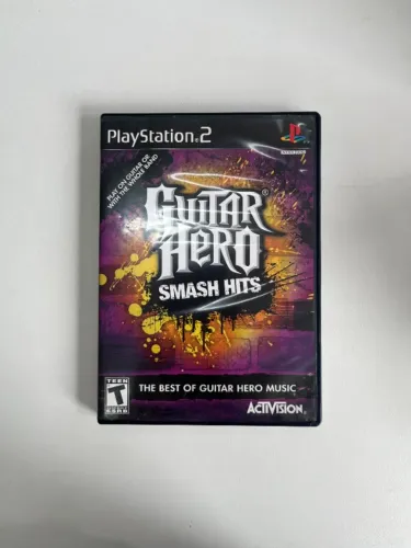 JOGO GUITAR HERO SMASH HITS SEMINOVO - PS2