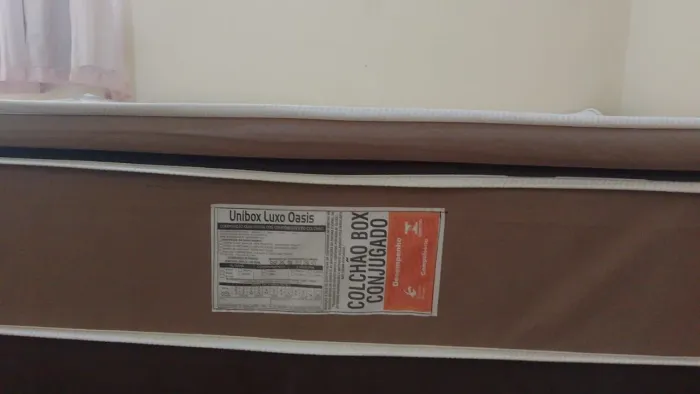 Cama casal box conjugado