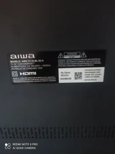 Vendo tv tcl modelo antigo tela quebrada só vai somente a tv