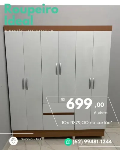 ROUPEIROS À PARTIR DE R$699,00