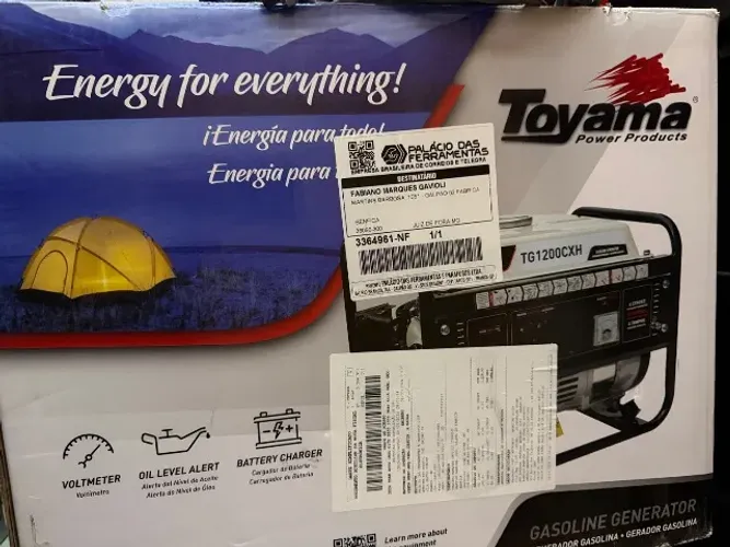 Gerador toyama Tg 1200 cxh 