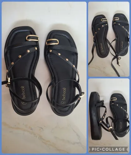 Sandália flatform, Bebecê