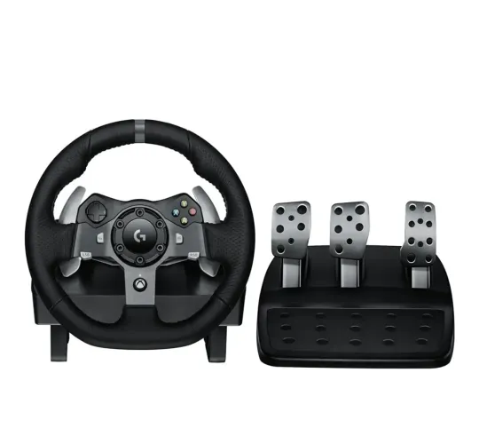 Volante Logitech G920 Driving Force e Pedais com Force