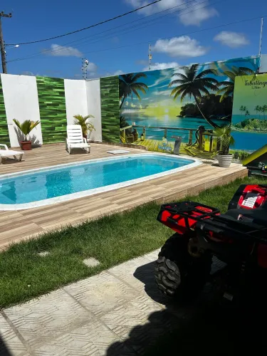 Casa de Veraneio em Jacumã | Piscina + Quadra + Churrasqueira