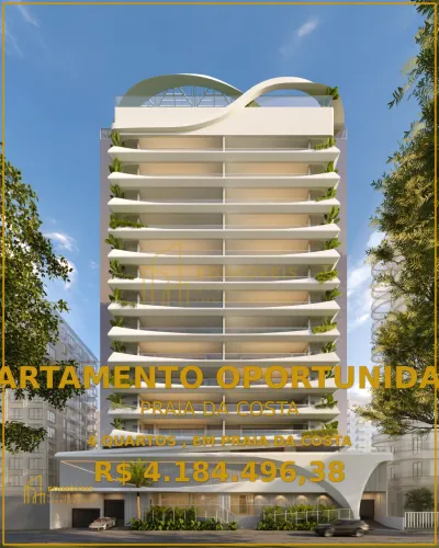 Apartamento moderno e sofisticado na Praia da Costa - Vila Velha!