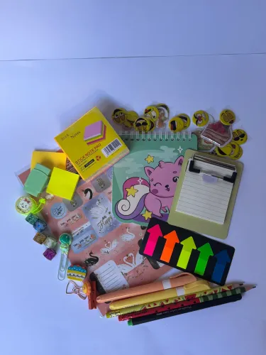 Kit Papelaria Completo para Estudos