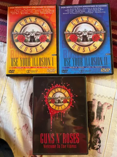 Guns N Roses - Exclusiva coleção de shows em DVD