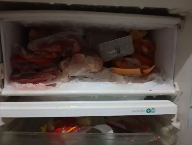 Geladeira funcionando bem