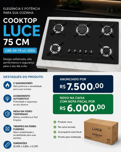 Cooktop Elettromec