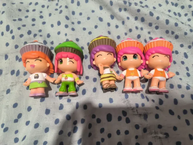 Lote Bonecas Pinypon Cupcake