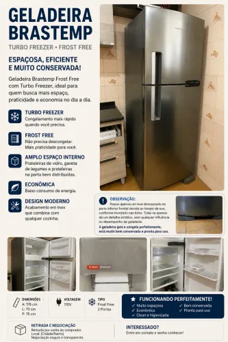 Geladeira duplex