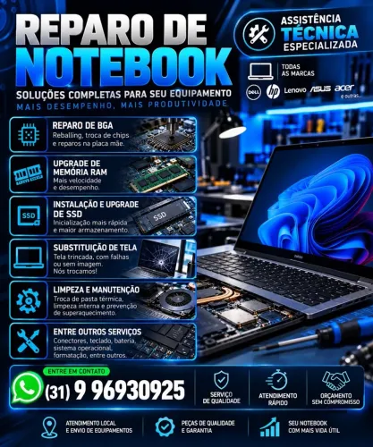 Reparo de notebook
