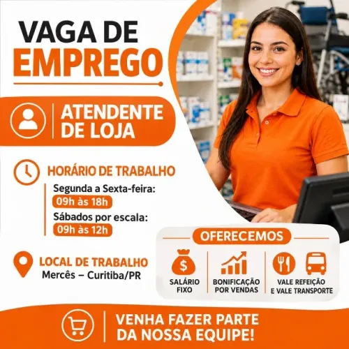 Atendente de Loja