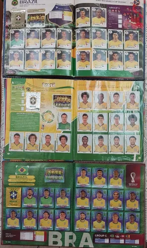 Albuns completos copas 2022, 2018 e 2014