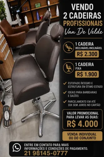 Cadeira para salão