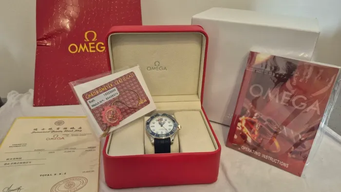 Omega Seamaster America's Cup Barcelona 2024 AAA+ Premium Automático Completo