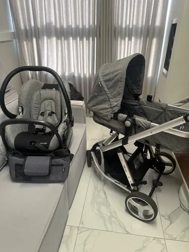 Kit safety 1st moby Carrinho Moisés bebê conforto