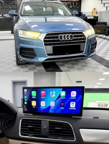 Multimídia Android Carplay sem fio Audi Q3 