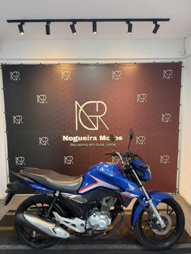 NOGUEIRA MOTOS HONDA CG 160 TITAN AZUL 2018