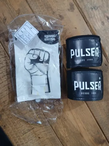 ATADURA PULSER ELÁSTICA PRETA PARA PEGAR PEÇO 25,00