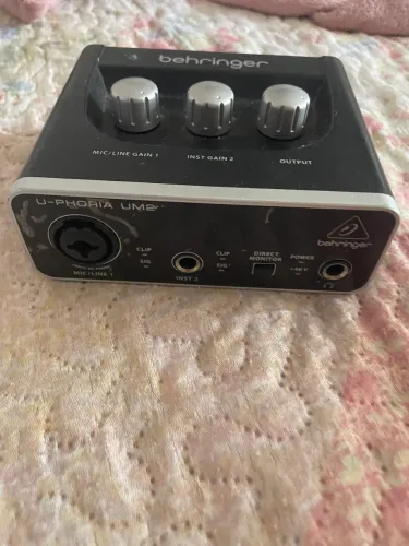 Placa de áudio Beringer original 