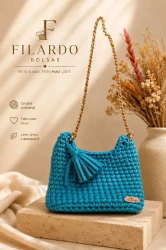 Bolsa de crochê 