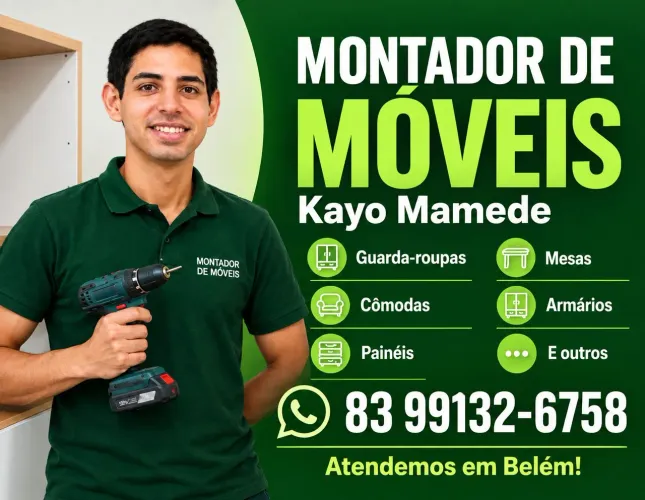 Montador de móveis Belém