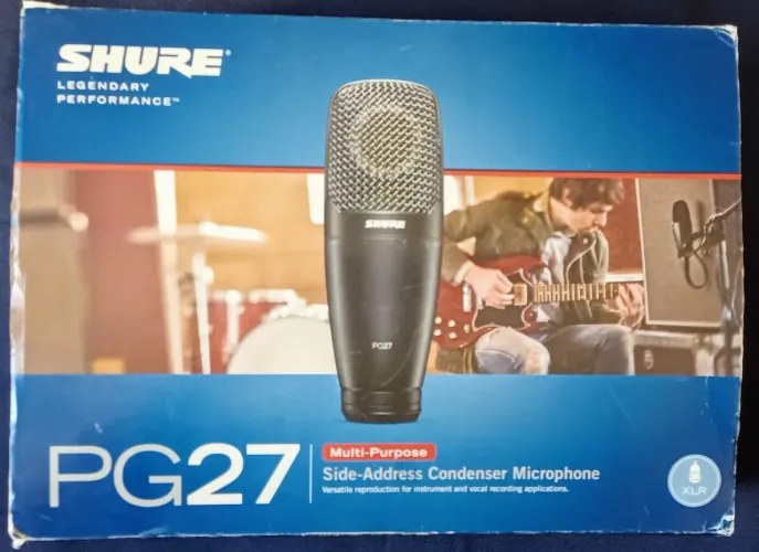 Microfone Condensador Shure PG27 