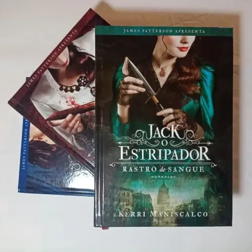 3 livros da coleção "Rastro de Sangue" - Darkside Books