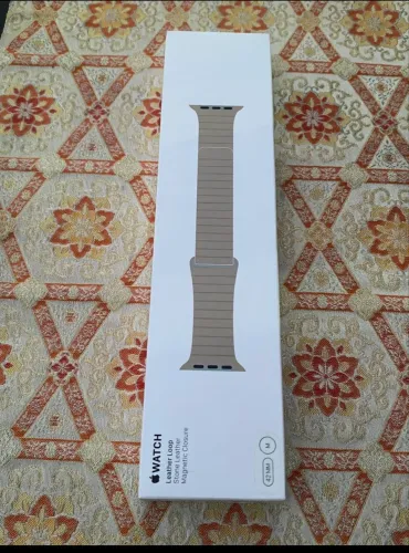 Pulseira Apple Watch Couro Loop Stone