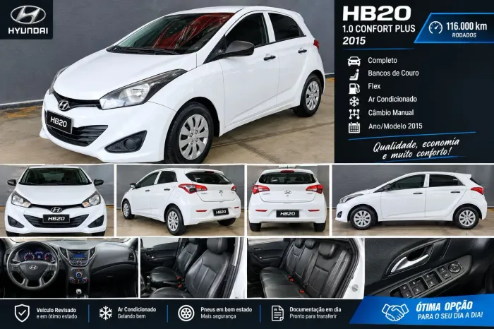 Hyundai HB20 Comf./c.plus/c.style 1.0 Flex 12V 2014