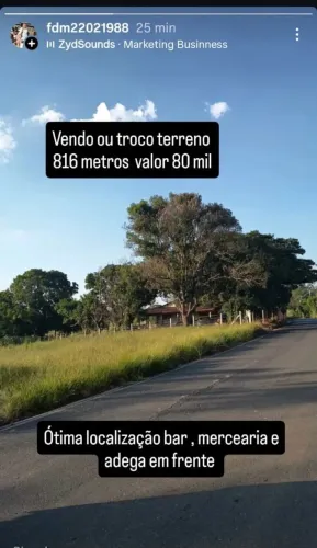 Vendo terreno bairro Jutuba capela do alto