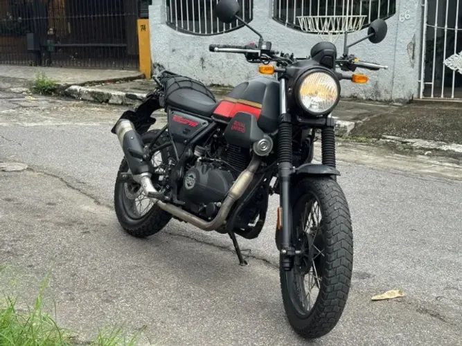 Royal Enfield Scram 411 EFI 2024 - Apenas 9600 km