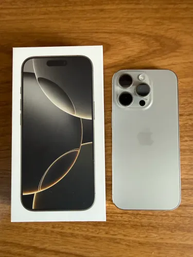 Iphone 16 Pro titânio espacial 