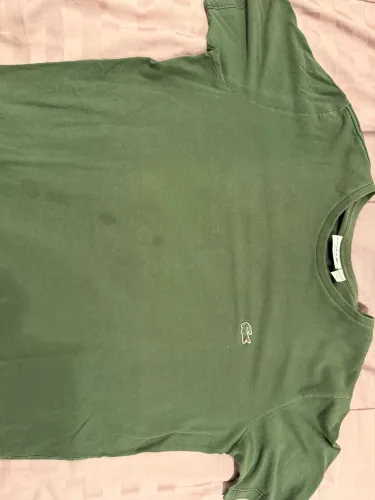Camisa Lacoste verde tamanho G