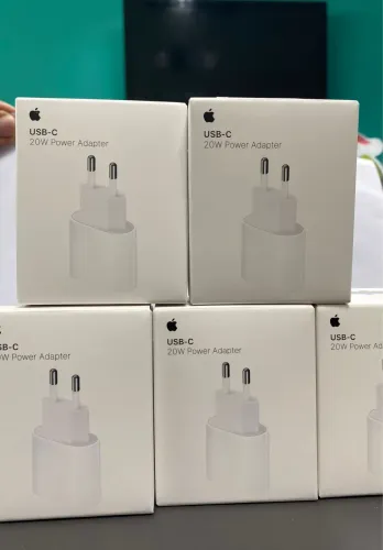 Carregador Apple 20W Original USB-C | Carregamento Rápido | Novo