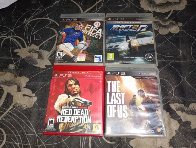 Lote de jogos de PS3
