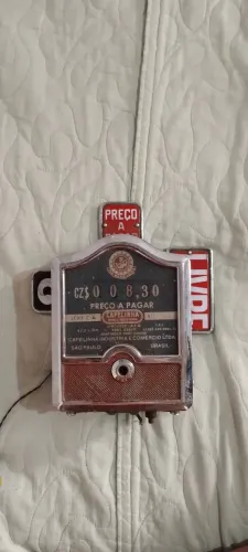 taxímetro ( capelinha) funcionando de (1986) 900$ vendo somente na mão.