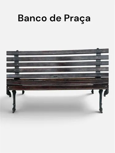 Banco de praça 