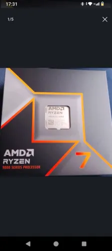 Processador AMD Ryzen 7 9700x novo lacrado.