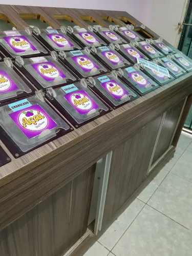 Balcão de açaí