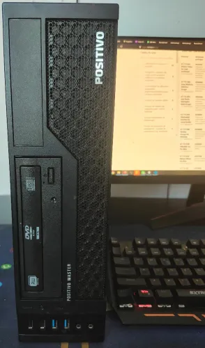 Computador positivo master, core i3 de 6ª geração, 8GB ram, 1TB