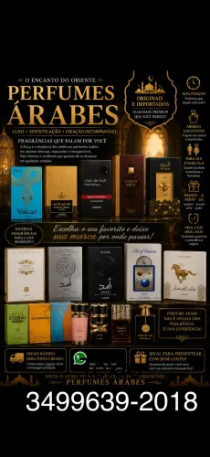 Perfumes Árabes originais