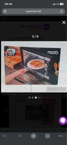 Forno moob 60l
