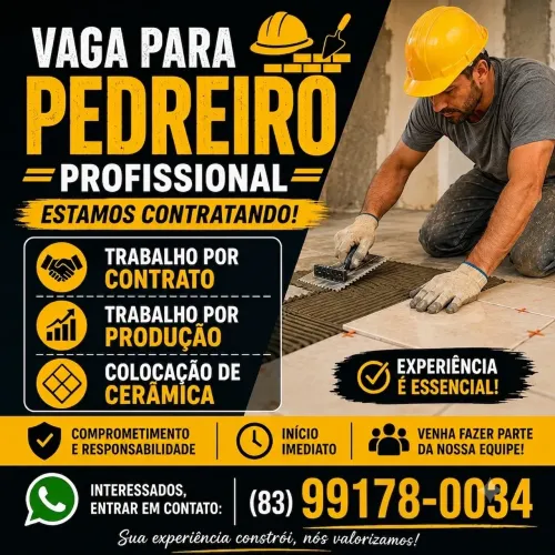 Vagas de emprego