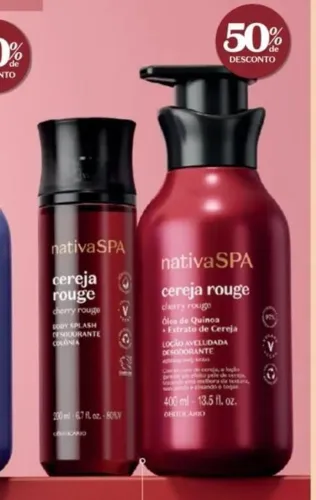 Perfume e hidratante
